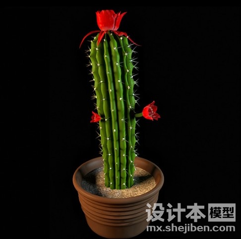 盆栽3d模型下载