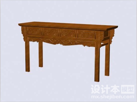 桌子3d模型下载