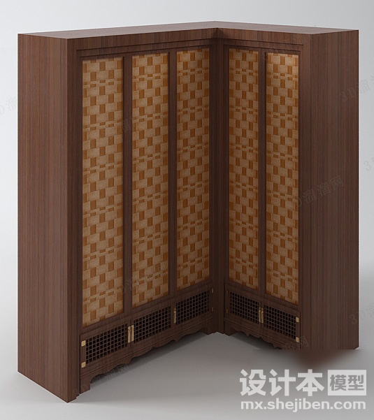 衣橱3d模型下载