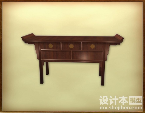 条案10633d模型下载