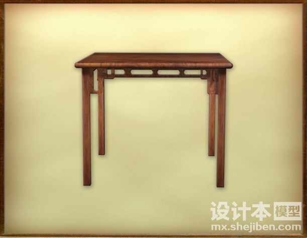 桌子3d模型下载