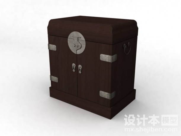 柜架3d模型下载