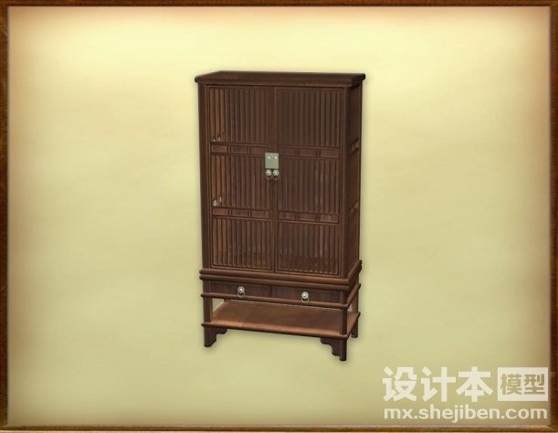 柜子3d模型下载