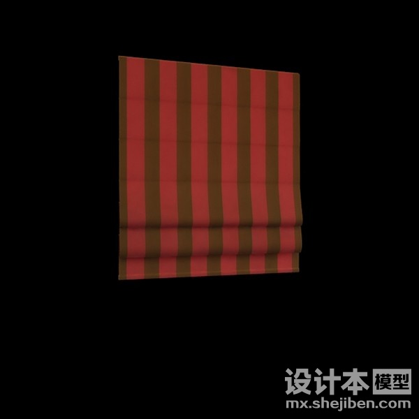 窗帘3d模型下载