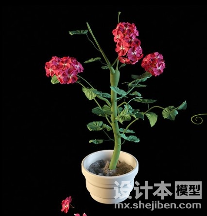 盆栽3d模型下载