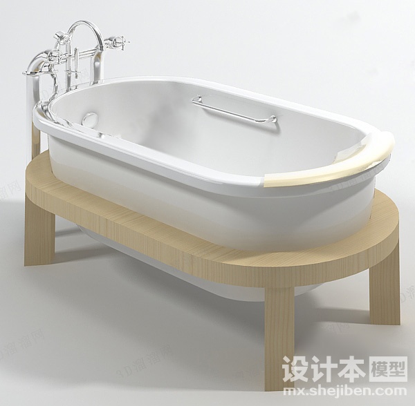 浴缸3d模型下载