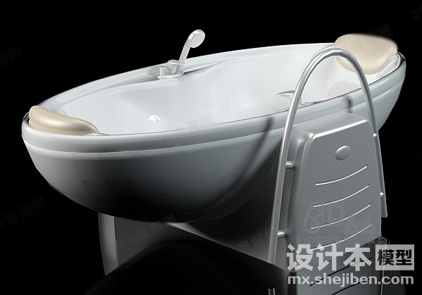 浴缸3d模型下载