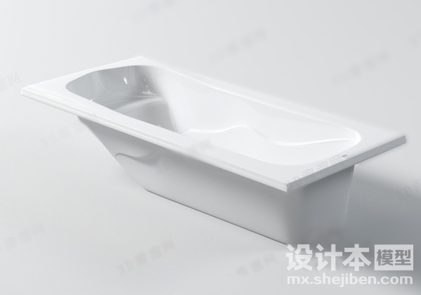 浴缸3d模型下载