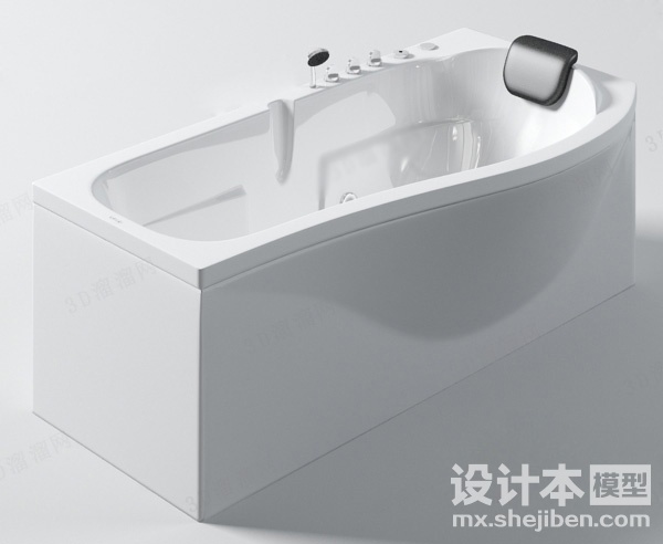 浴缸3d模型下载