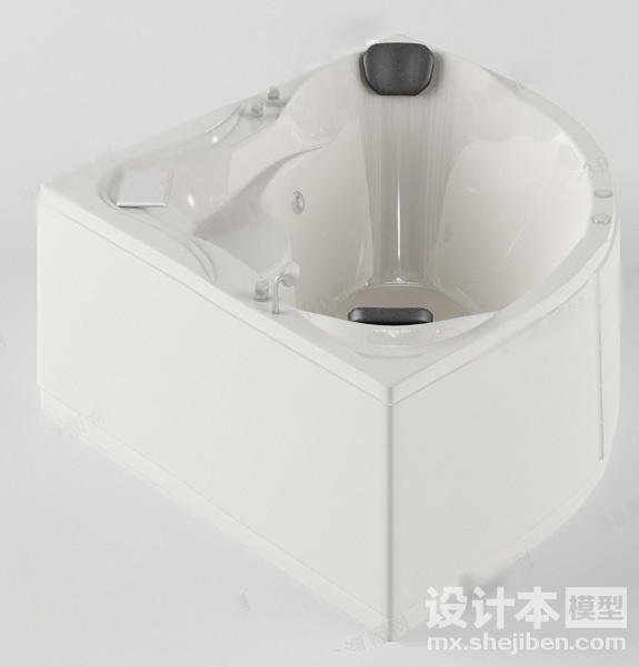 浴缸3d模型下载