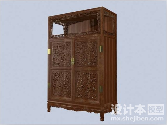 玄关柜3d模型下载