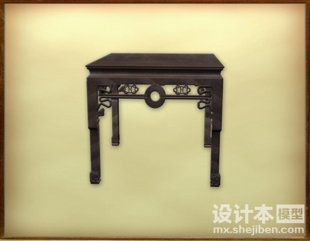 桌子3d模型下载