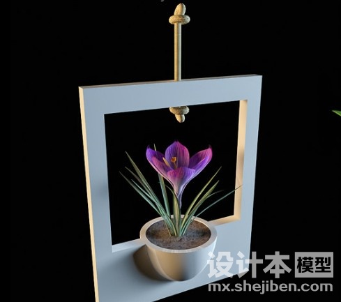 盆栽3d模型下载
