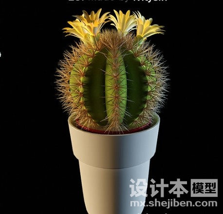 盆栽3d模型下载