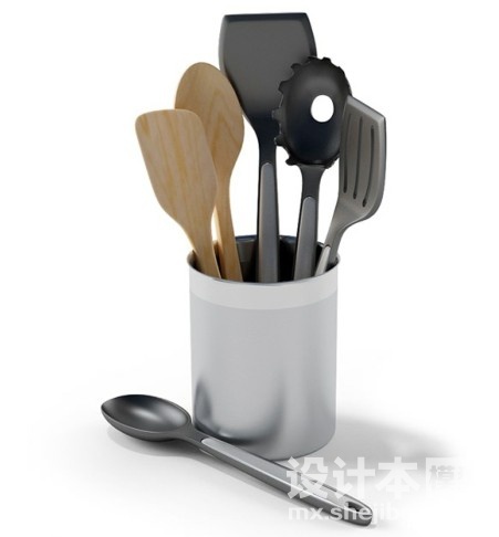 厨房用品3d模型下载