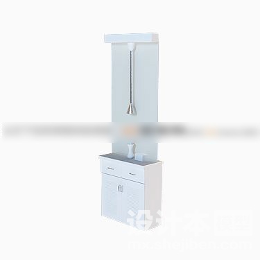鞋柜3d模型下载