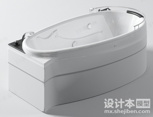 浴缸3d模型下载
