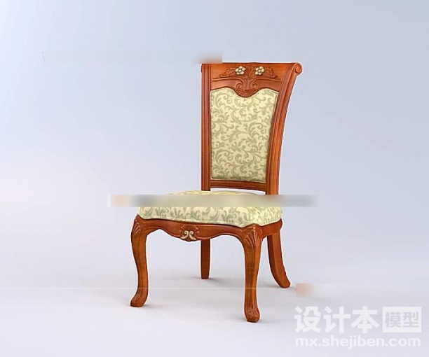 美工家具椅子3d模型下载