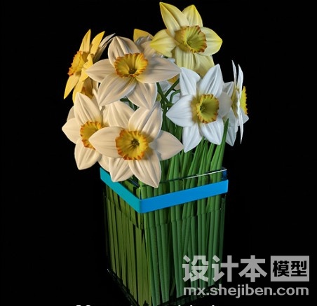 盆栽3d模型下载