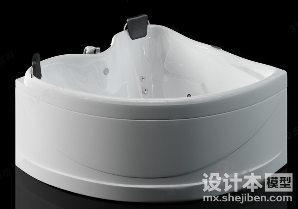 浴缸3d模型下载