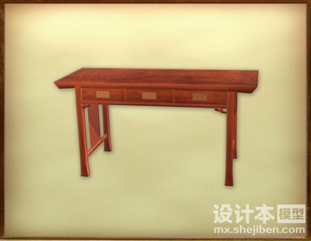 条案10613d模型下载