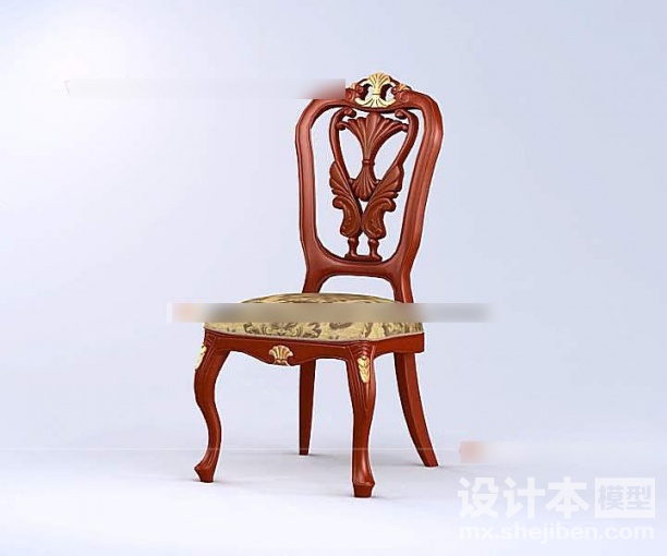 美工家具椅子3d模型下载