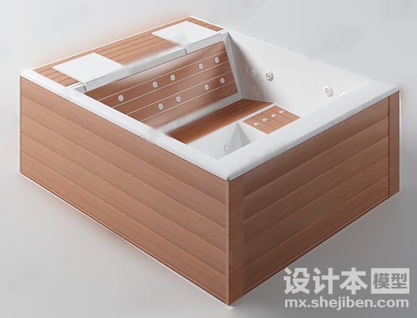 浴缸3d模型下载