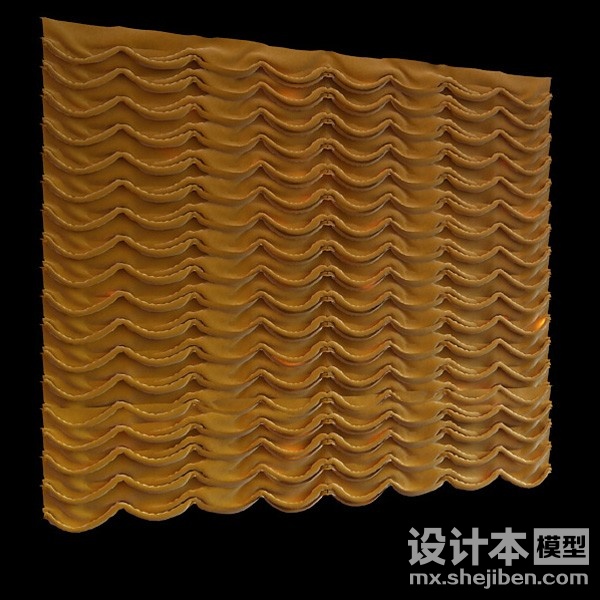 窗帘3d模型下载