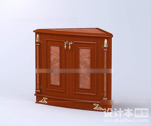 美工家具鞋柜3d模型下载