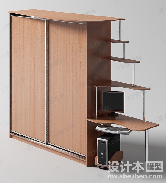 衣柜3d模型下载