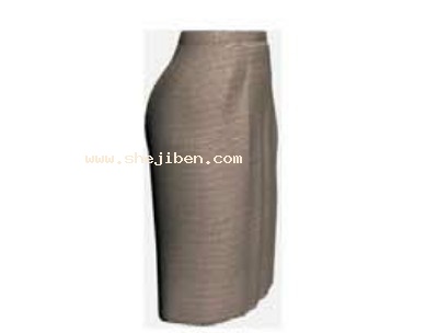 女人服装3d模型下载