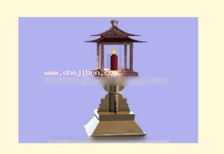 灯具3d模型下载