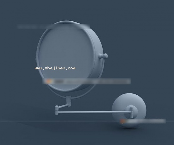 梳妆镜3d模型下载