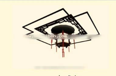 吸顶灯3d模型下载