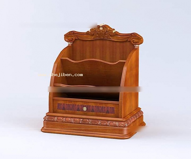 美式家具梳妆台3d模型下载