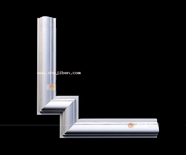 欧式线条3d模型下载