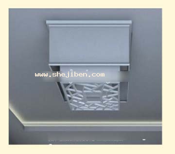 吸顶灯3d模型下载