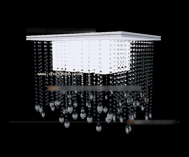 吸顶灯3d模型下载