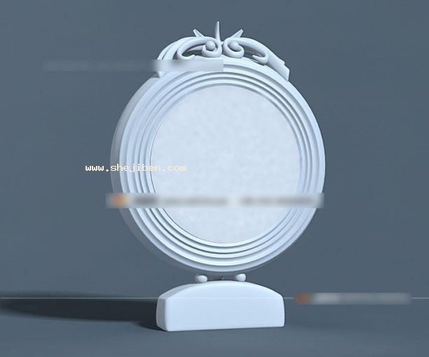 梳妆镜3d模型下载