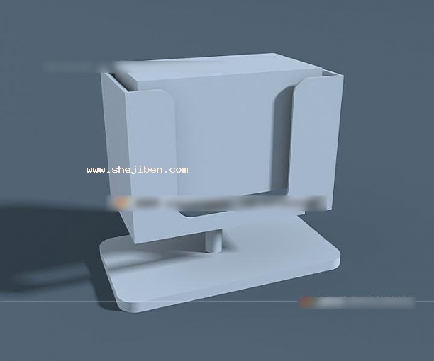 台灯3d模型下载