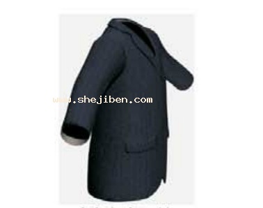 男士服装3d模型下载