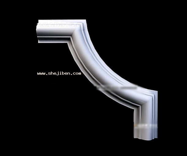 欧式角线3d模型下载