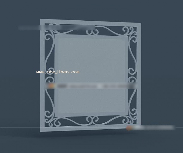 梳妆镜3d模型下载