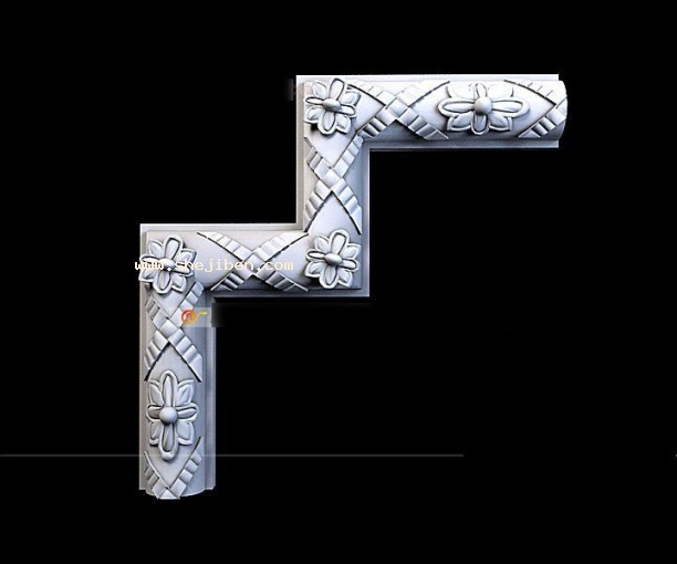 欧式线条3d模型下载