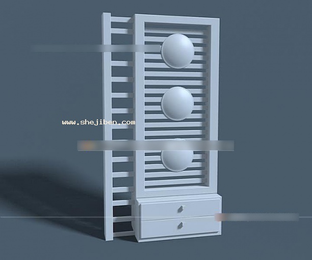 玄关端景台3d模型下载
