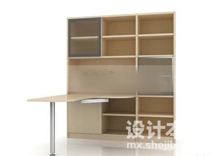 书柜3d模型下载