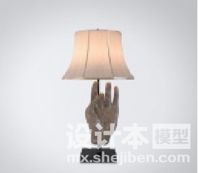 中式灯3d模型下载