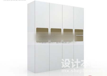 书柜3d模型下载
