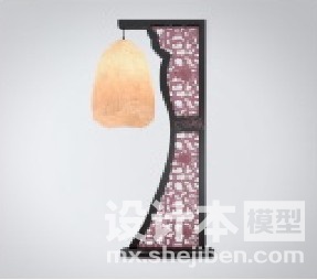 中式灯3d模型下载