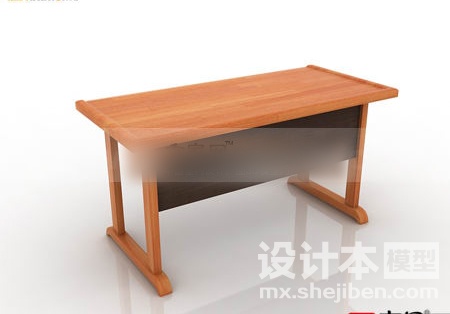 书桌3d模型下载